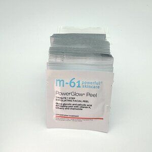m-61 PowerGlow Peel 1 Minute 1 Step Exfoliating Facial Peel 30 Treatments